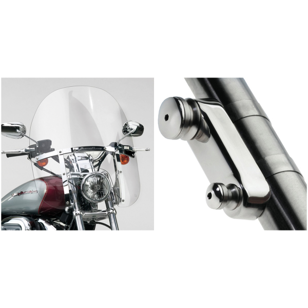 NATIONAL CYCLE SWITCHBLADE 2-UP QUICK-RELEASE WINDSHIELDS Switchblade 2-up kit 39mm forks