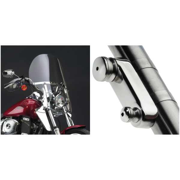 NATIONAL CYCLE SWITCHBLADE 2-UP QUICK-RELEASE WINDSHIELDS Switchblade 2-up kit 41mm forks