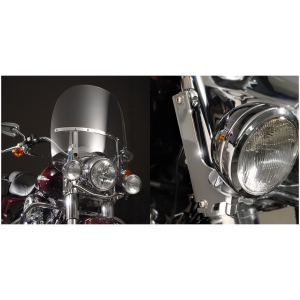 NATIONAL CYCLE SWITCHBLADE 2-UP QUICK-RELEASE WINDSHIELDS Switchblade 2-up kit FLHR FLHRC FLHRS