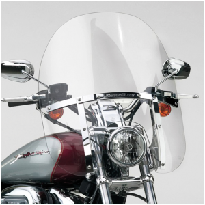 NATIONAL CYCLE SWITCHBLADE 2-UP QUICK-RELEASE WINDSHIELDS Switchblade 2-up windscreen clear N21117