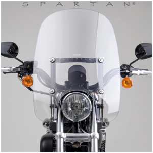 NATIONAL CYCLE SPARTAN QUICK-RELEASE WINDSHIELDS Spartan 19" HT,CLR,Q,XL models