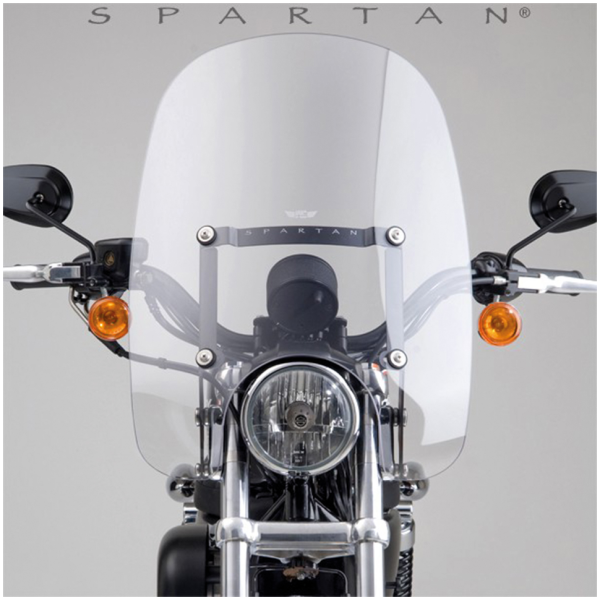 NATIONAL CYCLE SPARTAN QUICK-RELEASE WINDSHIELDS Spartan 19" HT,CLR,Q,XL models