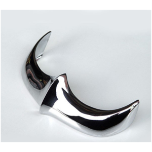 NATIONAL CYCLE CHROME CAST FENDER TIPS Nat.Cycle Chrome fendertip FLSTF Rear