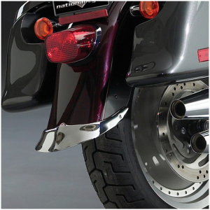 NATIONAL CYCLE CHROME CAST FENDER TIPS