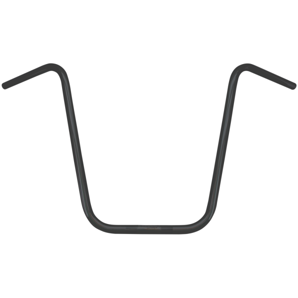 FEHLING ONE INCH DIAMETER APEHANGER HANDLEBARS Near Space Apehanger black w/ dimples