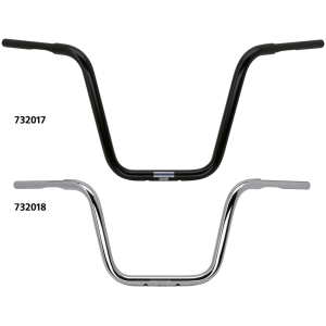 FEHLING 1 1/4 INCH FAT APE HANGER HANDLEBARS