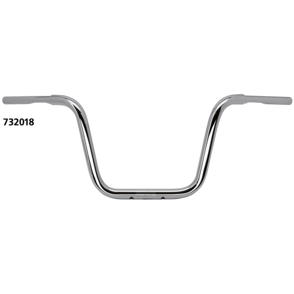 FEHLING 1 1/4 INCH FAT APE HANGER HANDLEBARS