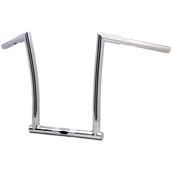 CHIZELED PHAT HANDLEBARS FOR ROAD GLIDE 14" ChiZeled Bar 1.25" Chr Dimpled TBW