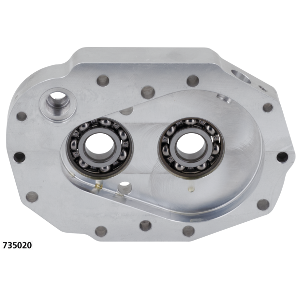 "LARGE BEARING" TRAP DOOR FOR 5 SPEED & 6 SPEED BIG TWIN TRANSMISSIONS 6speed Trapdoor with large bearings