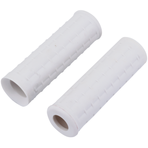 WAFFLE STYLE GRIPS FOR 1972 AND LATER HARLEY'S Replica Waffle Grip Set White HD74-15