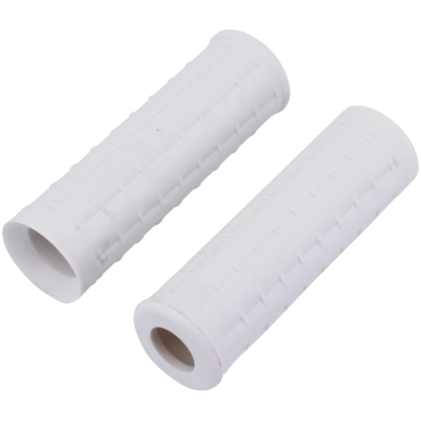 WAFFLE STYLE GRIPS FOR 1972 AND LATER HARLEY'S Replica Waffle Grip Set White HD74-15