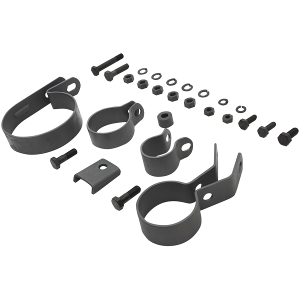 EXHAUST CLAMP KIT FOR KNUCKLEHEAD AND PANHEAD Exhaust Clamp Kit Parkerized BT41-57