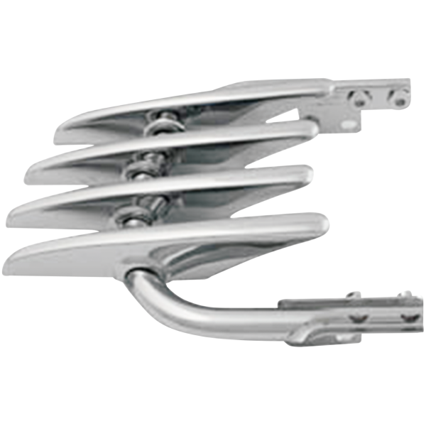 FOUR-BAR LUGGAGE RACK FOR TOURING Wyatt Gatling Chr Luggage Rack FLH99-08