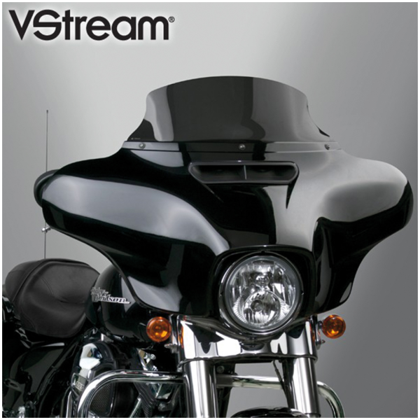 NATIONAL CYCLE VSTREAM REPLACEMENT WINDSCREENS FOR TOURING V-Stream 7.6" Dark Tint FLH/T14-UP