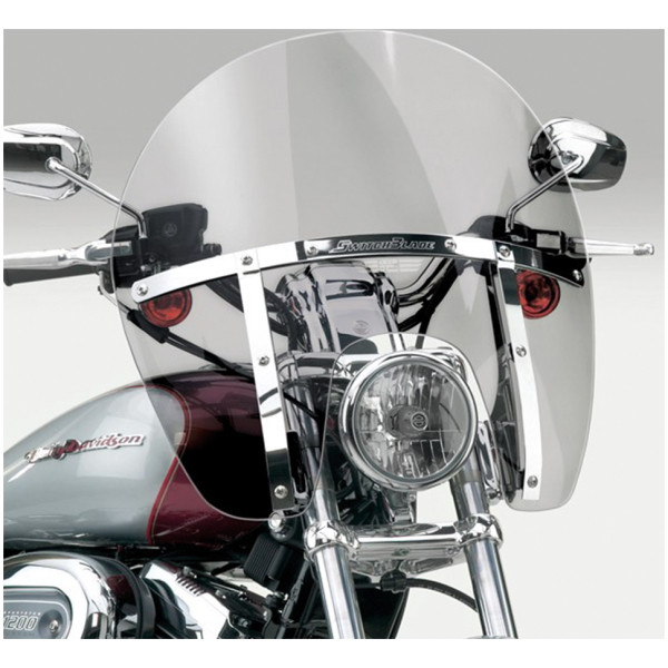 NATIONAL CYCLE SWITCHBLADE CHOPPED QUICK-RELEASE WINDSHIELDS Quick Release screen Chopped Tinted