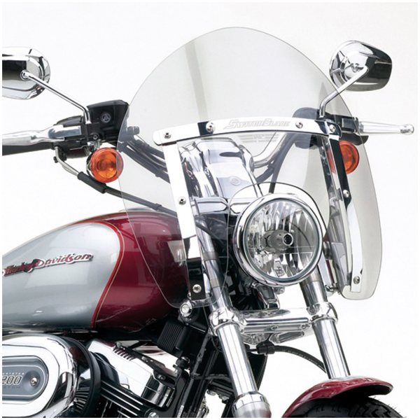 NATIONAL CYCLE SWITCHBLADE SHORTY QUICK-RELEASE WINDSHIELDS Quick Release screen Shorty Clear