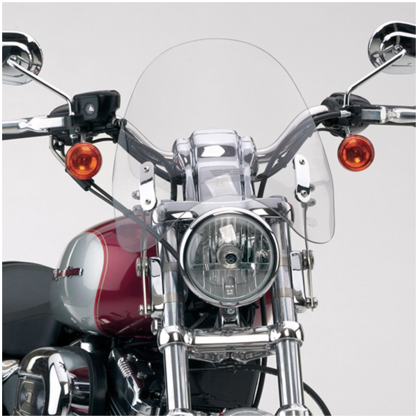 NATIONAL CYCLE SWITCHBLADE DEFLECTOR QUICK-RELEASE WINDSHIELDS Quick Release screen Deflector Clear