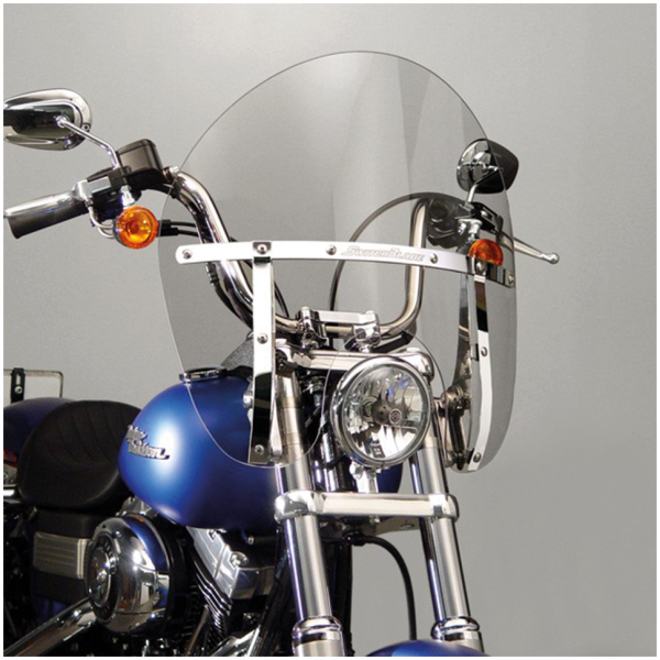 NATIONAL CYCLE SWITCHBLADE CHOPPED QUICK-RELEASE WINDSHIELDS Quick Release screen Chopped Tinted