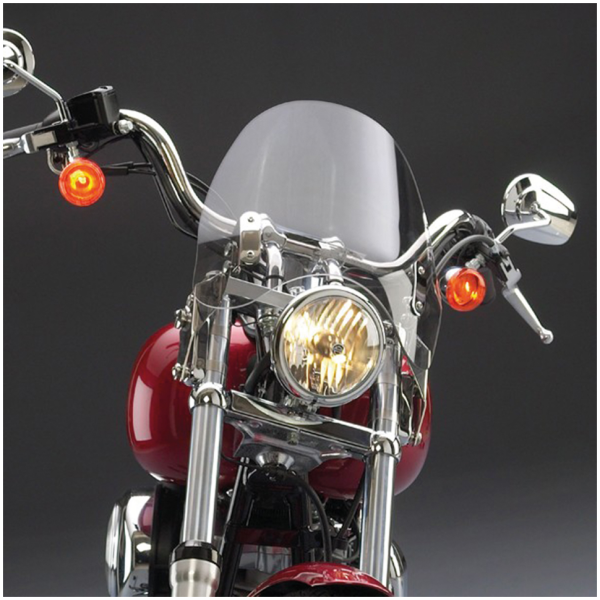NATIONAL CYCLE SWITCHBLADE DEFLECTOR QUICK-RELEASE WINDSHIELDS Quick Release screen Deflector Clear