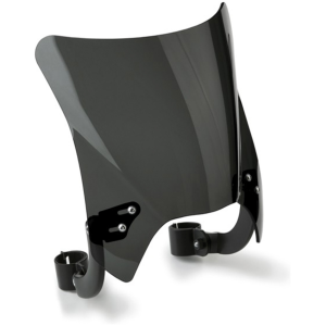 NATIONAL CYCLE MOHAWK WINDSHIELD NC Mohawk Dark Tint/Blk Hardware 39+41mm
