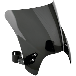 NATIONAL CYCLE MOHAWK WINDSHIELD NC Mohawk Dark Tint/Black Hardware 49mm