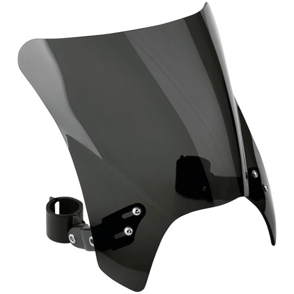 NATIONAL CYCLE MOHAWK WINDSHIELD NC Mohawk Dark Tint/Black Hardware 49mm