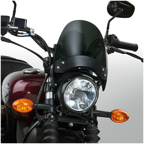 NATIONAL CYCLE FLY-SCREEN LS NC Flyscreen Dark Tint/Black Hardware