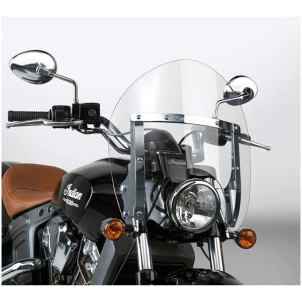 NATIONAL CYCLE SWITCHBLADE SHORTY QUICK-RELEASE WINDSHIELDS NC Switchblade QR Shorty Clear