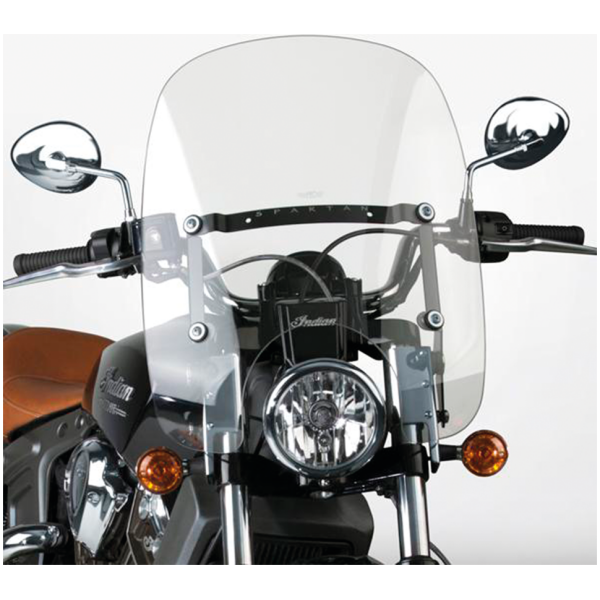 NATIONAL CYCLE SPARTAN QUICK-RELEASE WINDSHIELDS NC Spartan QR Mid Size Clear