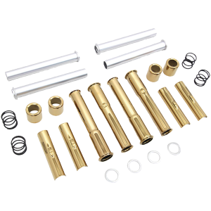TITANIUM PUSHROD COVER KITS Titanium Plated Pushrod Covers BT66-84