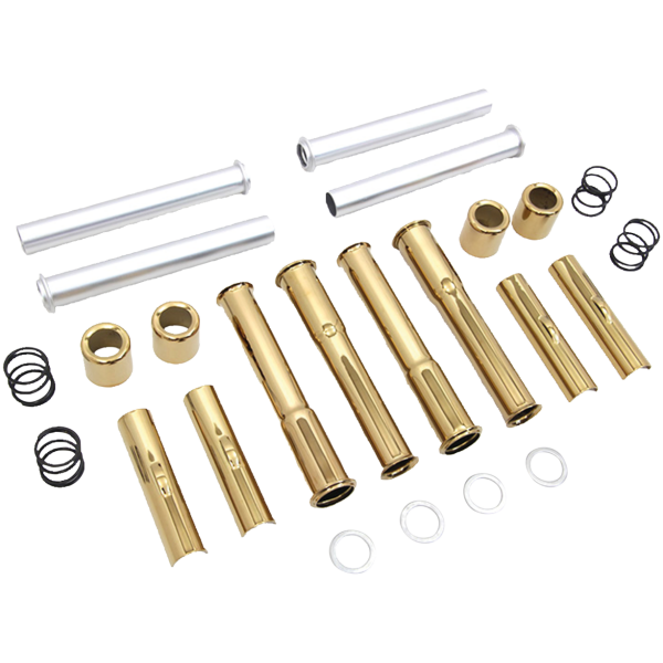 TITANIUM PUSHROD COVER KITS Titanium Plated Pushrod Covers BT66-84