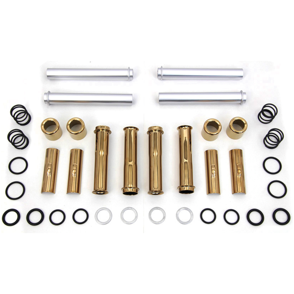 TITANIUM PUSHROD COVER KITS Titanium Plated Pushrod Covers TC99-17