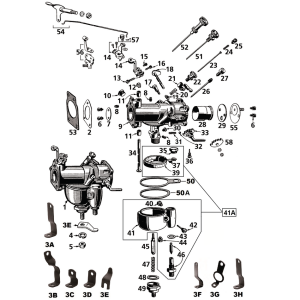 LINKERT M-SERIES CARBURETOR Main Nozzle Replica BT40-51