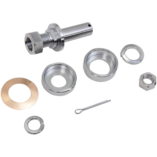 BIG TWIN 1936-1957 REAR BRAKE PARTS Brake Pivot Kit Chrome  EL36-52 FL41-57