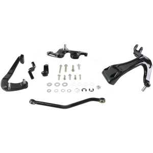 MID MOUNT CONTROL KITS FOR SOFTAIL Mid Control Kit Shift Side Black ST18-Up