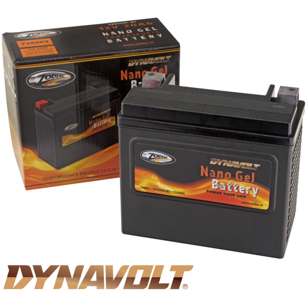 BATTERIES FOR INDIAN UN-2800 Dynavolt Nano Gel bat.GHD20HL-BS