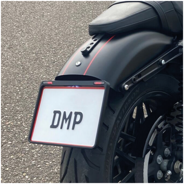 DMP LICENSE PLATE MOUNTS LP under fender mount XL1200CX16-20