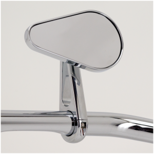 JAYBRAKE CLAMP-ON MIRRORS JBrake teardrop 1.25" clamp on mirror Po