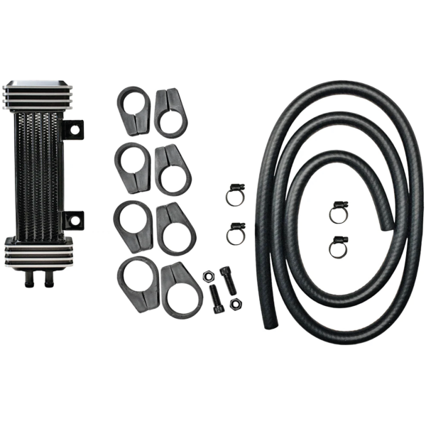 JAGG DELUXE OIL COOLERS Jagg oilcooler All HD 55-up Black