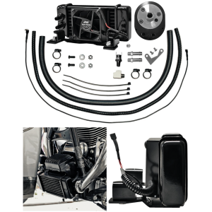 JAGG FAN ASSIST LOW MOUNT OIL COOLER Jagg Oil Cooler Fan-Assisted FLH/T84-08