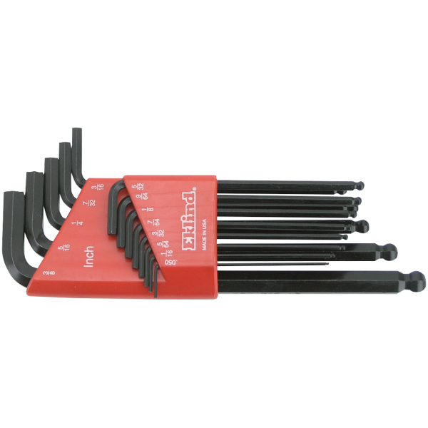 USA MADE ALLEN KEYS AND TORX HEAD DRIVERS Eklind 13 Piece Ball Hex L key set