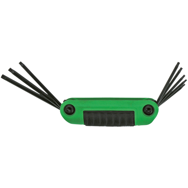 USA MADE ALLEN KEYS AND TORX HEAD DRIVERS Eklind 8 piece Torx Ergo-Fold key set