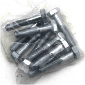 SAE SIZE ZINC PLATED HARDWARE GZP 10pck hex bolt 5/16-24x1-1/2" zinc