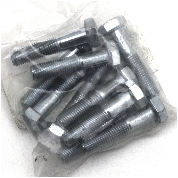 SAE SIZE ZINC PLATED HARDWARE GZP 10pck hex bolt 5/16-24x1-1/2" zinc