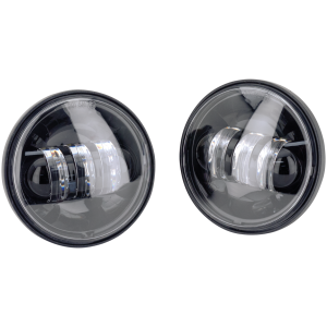 CYRON 4 1/2" LED DRIVE LIGHT UNITS Cyron 4.5" passing lamp led units black