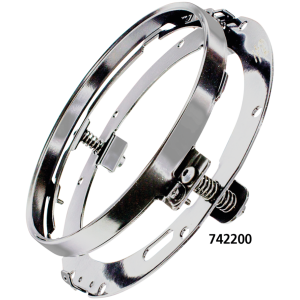 HALO 7" LED HEADLIGHT UNIT Cyron adj mount ring f/7" LED headlight