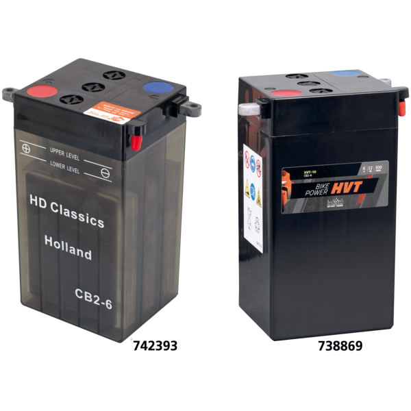 6 VOLT BATTERY UN2800 Battery 6V 29-64 supplied NO acid