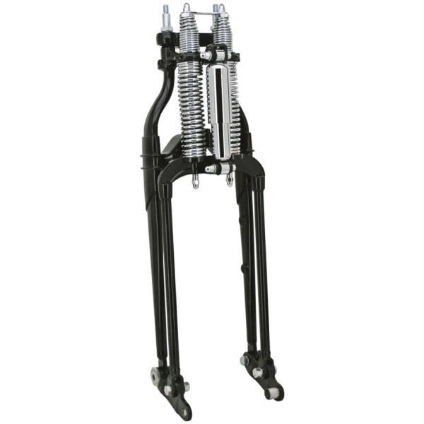 LATE STYLE SPRINGER FRONT FORK Stock style springer FLSTS97-04 Blck/chr