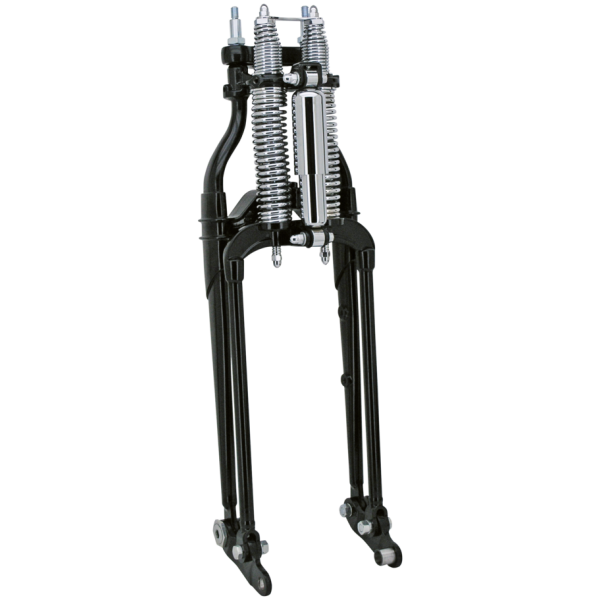 LATE STYLE SPRINGER FRONT FORK Stock style springer FLSTS97-04 Blk/chr