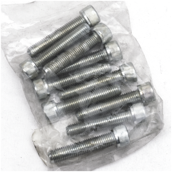 SAE SIZE ZINC PLATED HARDWARE GZP 10pck allen bolt 5/16-24x1-1/2" zinc